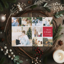 Christmas Holiday Photo Collage