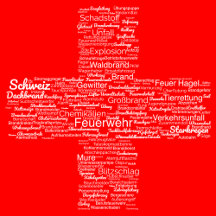 Feuerwehren: Wortwolke - Feuerwehr in der Schweiz