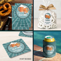 Cold One For The Old One Birthday Party