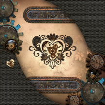 Elegant steampunk heart