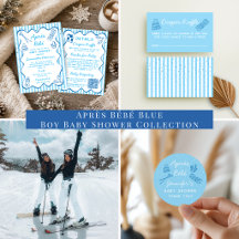 Après Bébé Blue Boy Baby Shower Collection