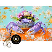 🌊Queen of Claw-some! Crab & Fish Tissue Crafts