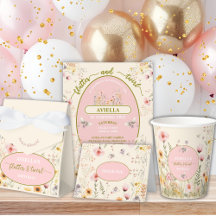 Flutter and Twirl Fairy Wildflower Birthday