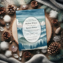 Echoes Through the Misty Pines Wedding Suite