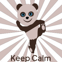keep calm panda