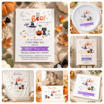 Our Little Boo 1st Birthday Party Collection