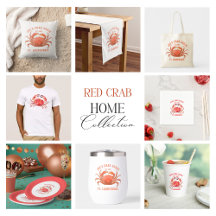 Red Crab Home Accents Collection