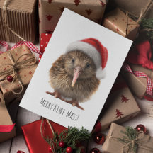 Cute Christmas Kiwi