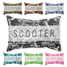 Scooter's Camo Pattern Pet Gifts
