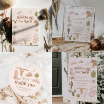 Saddle Up For Love Western Bridal Shower