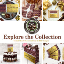 Golden Ticket Chocolate Party