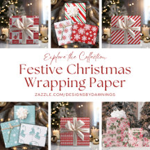 Festive Christmas Wrapping Paper