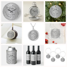 Diamonds & Silver 25th Wedding