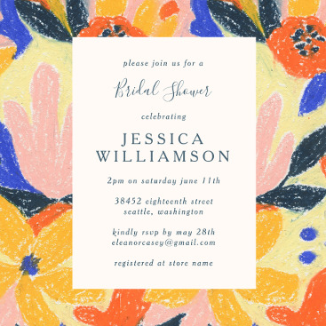 Digital Bridal Shower Invitations