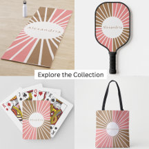 Personalized Pink and Brown Gift Ideas