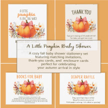 LITTLE PUMPKIN BABY SHOWER