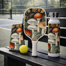 Boho Woodland Mushrooms Wildflower Sports & Games
