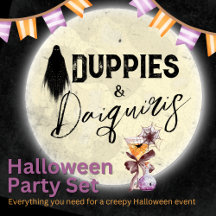 Duppies & Daiquiris Halloween Party Set
