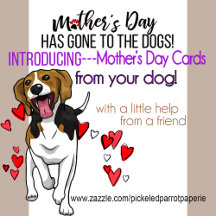 Mother's Day Cards from Your Dogs