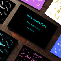 Business / Insert / Thank You Cards