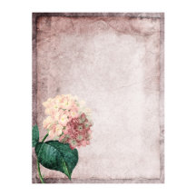 Vintage Floral Craft Paper