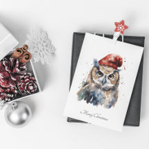 Enchanted Winter Owl