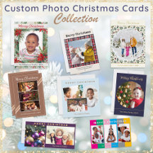 Custom Photo Christmas Cards Collection