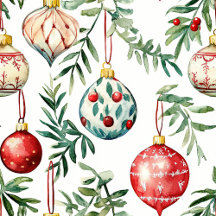 Christmas Ornaments Wrapping and Tissue Papers