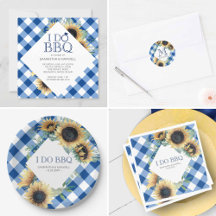 Sunflower Wedding BBQ