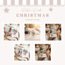 Retro Pink Nutcracker Christmas 