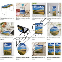 Gifts with quicksand stream near 90-Mile Beach