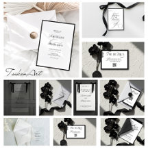 Black Orchid Laura - Old Money Wedding