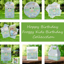 Hoppy Birthday Froggy Kids Birthday