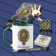 Clan Gordon Dress Tartan and Crest Collection