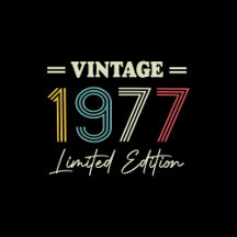 Vintage Retro Limited Edition