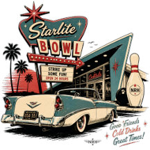 Starlite Bowl – Vintage 1950s Americana