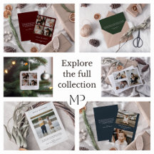 Modern Minimalist Holiday Stationery Collection