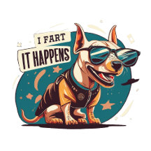 Funny Dog Fart It Happens Collection
