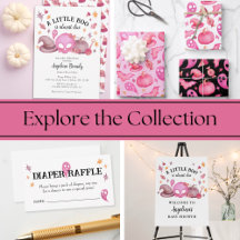 Little Boo Pink Halloween Baby Shower 