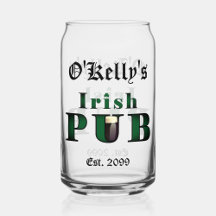 St. Patrick's Day Gifts Barware Glasses Mugs Gifts