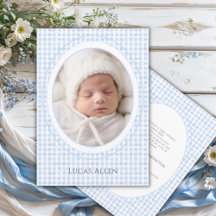 Baby Boy & Girl Birth Announcements