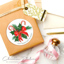 Christmas Favor Stickers