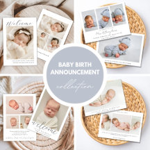 Baby Birth Announcements Collection