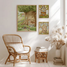 Whimsical Kids room Illustration