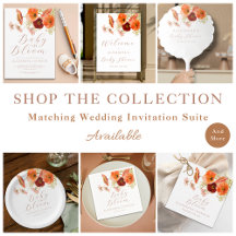 Baby in Bloom Boho Fall Floral Baby Shower