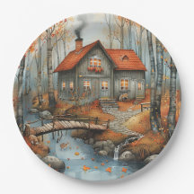 Autumn Paper Plates