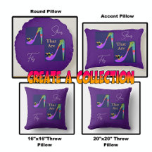 Shoes That Are Fly Decorative Pillow Collection 