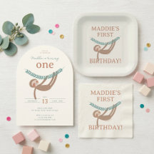 Slumberkins Sloth Birthday Party Collection