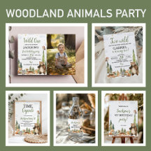 Woodland Animals Party