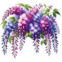 Purple and Pink Wisteria Wedding Collection 